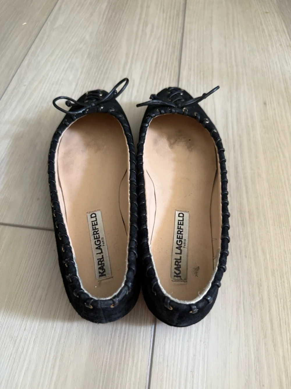 Karl Lagerfeld Ballet Flats Size 7.5